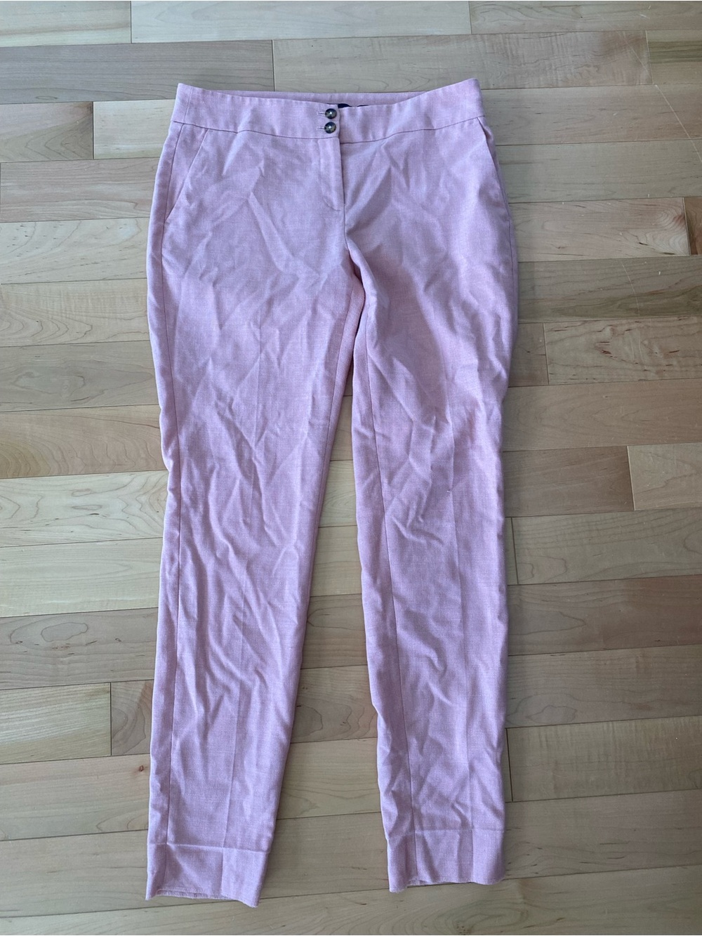 RW&CO. Light Pink Ponte Skinny Pants